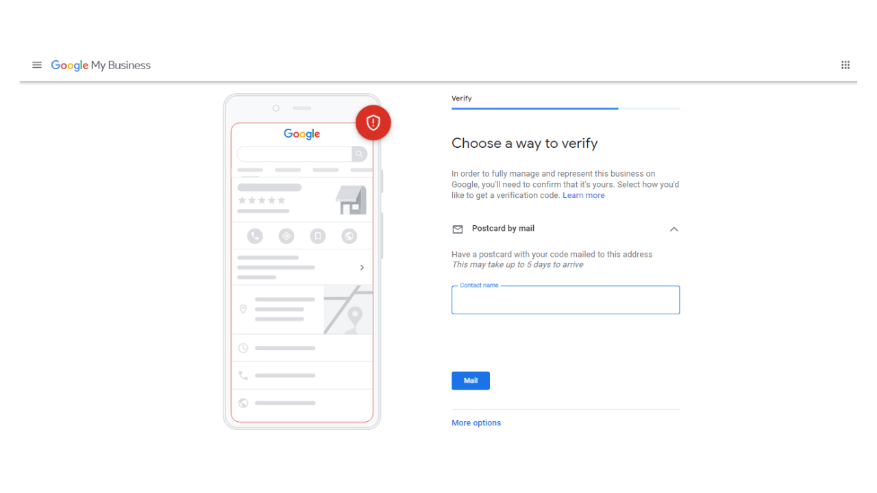 Verify Google My Business