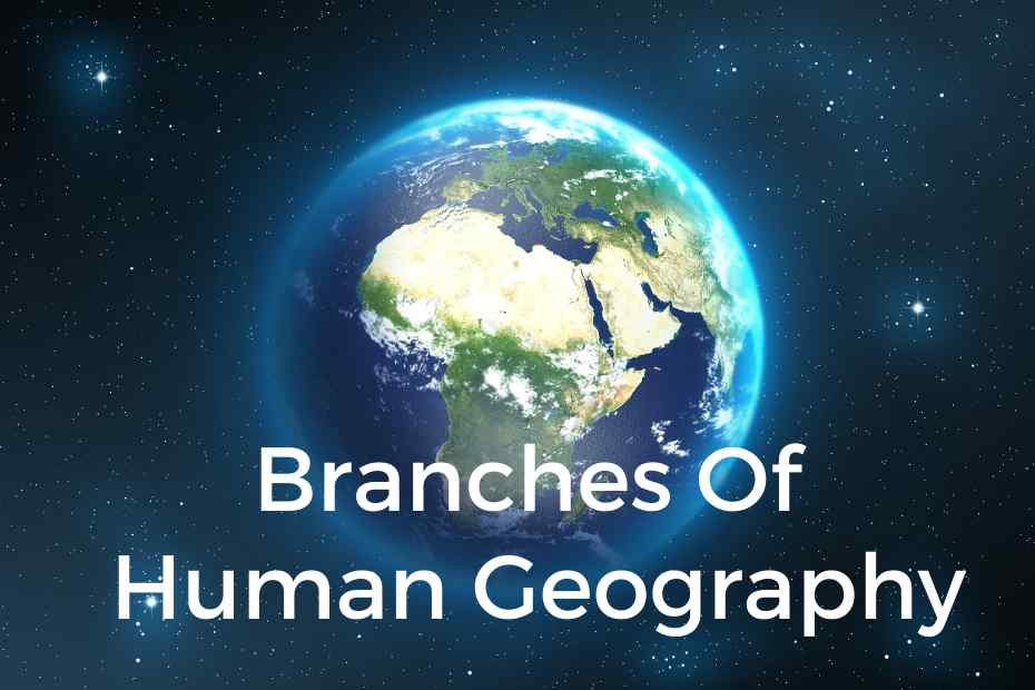 Branches of Human Geography