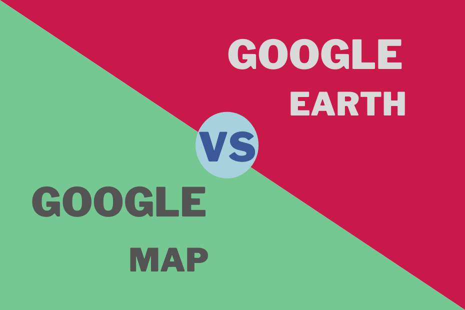 Google Map Vs Google Earth