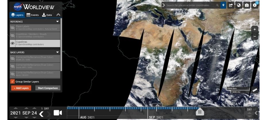 NASA Worldview