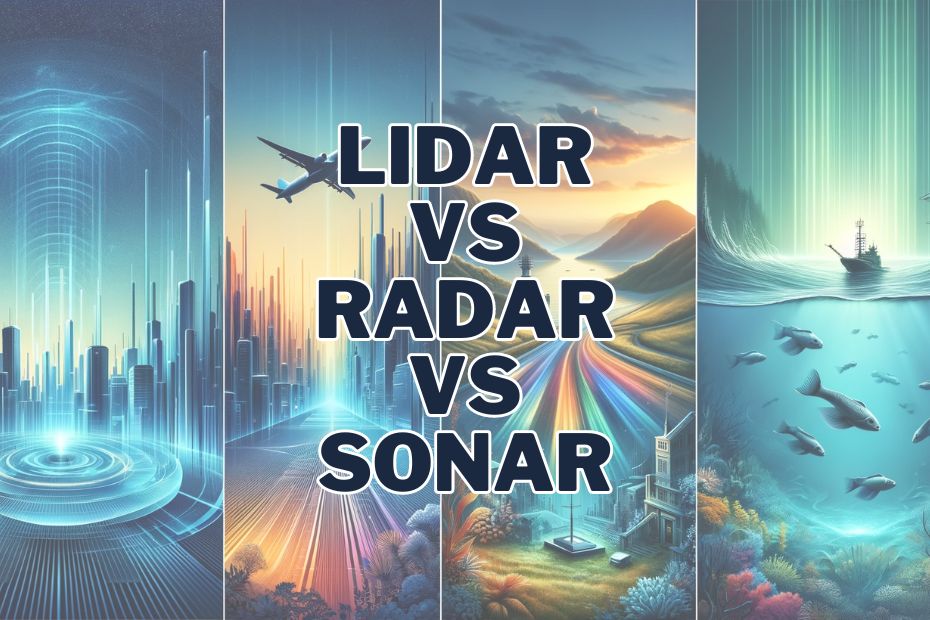 Lidar vs Radar vs Sonar